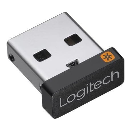 Logitech USB Unifying Receiver, USB receiver, 14 mm, 6 mm, 15 mm, 1.23 g, Black