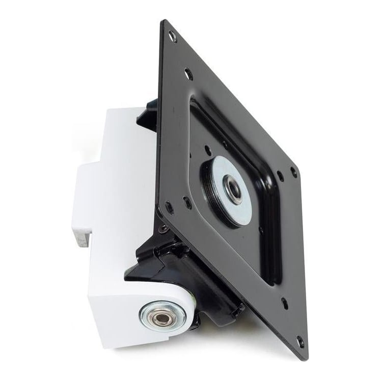 Ergotron 98-540-216, VESA adapter, White, 19.1 kg, 75 x 75,100 x 100 mm, 124.5 cm (49"), -5 - 15°