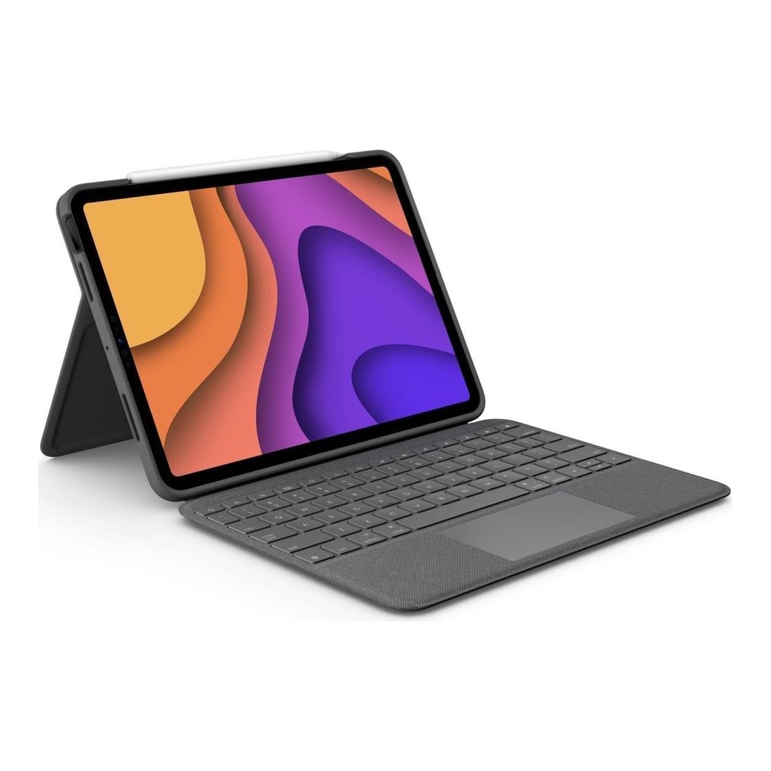 Logitech Folio Touch for iPad Air (4th & 5th generation), AZERTY, French, Trackpad, 1.8 cm, 1 mm, Apple