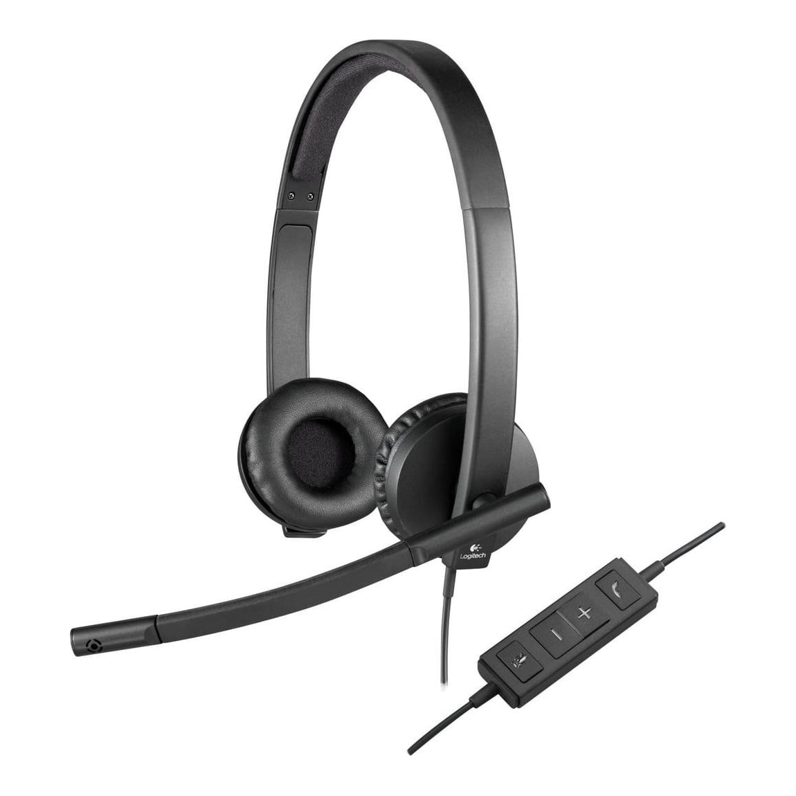 Logitech USB Headset H570e Stereo, Wired, Office/Call center, 31.5 - 20000 Hz, 111 g, Headset, Black