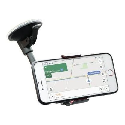 Mobilis 001287, Mobile phone/Smartphone, Passive holder, Car, Black