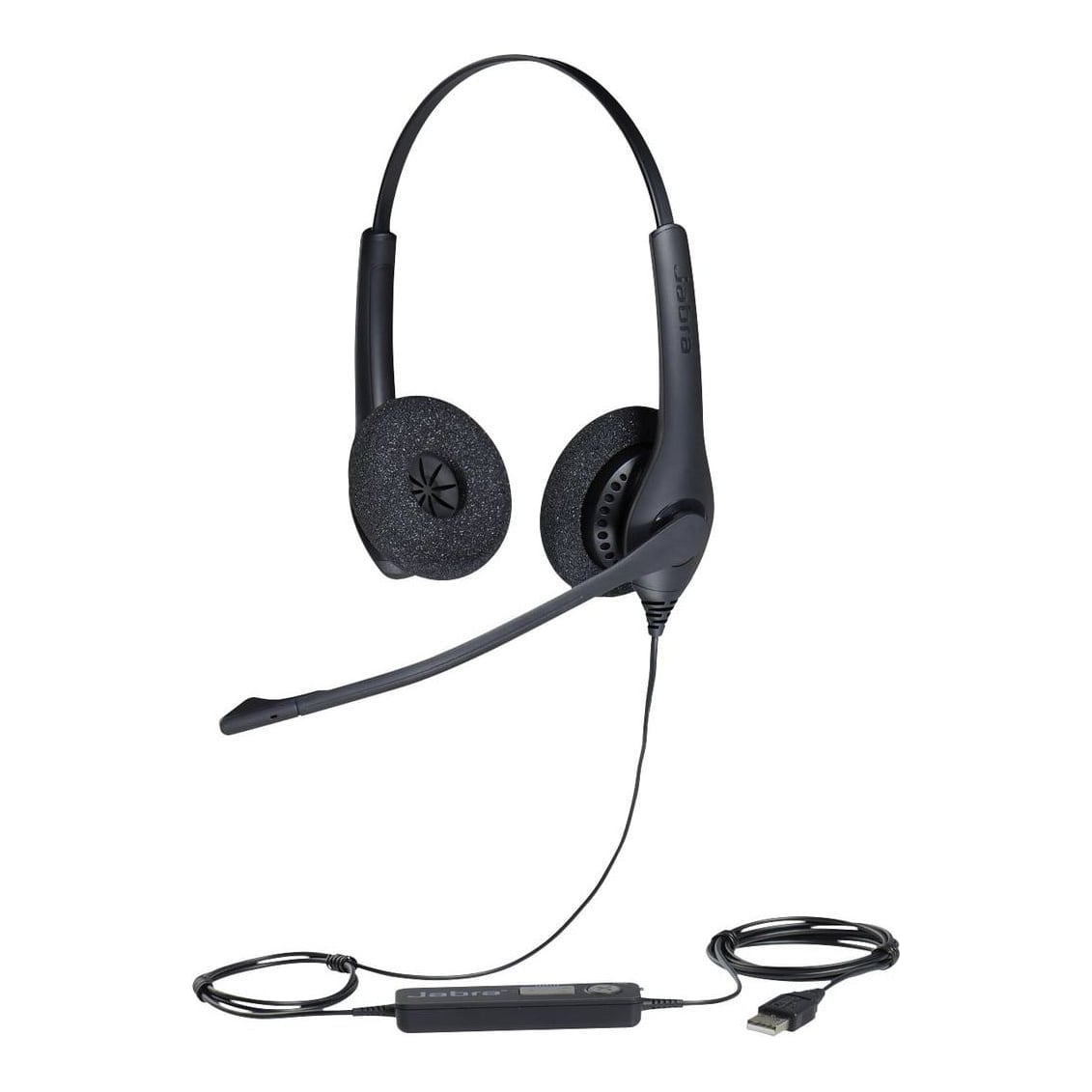 Jabra BIZ 1500 Duo USB, Wired, 20 - 6800 Hz, Office/Call center, 74 g, Headset, Black