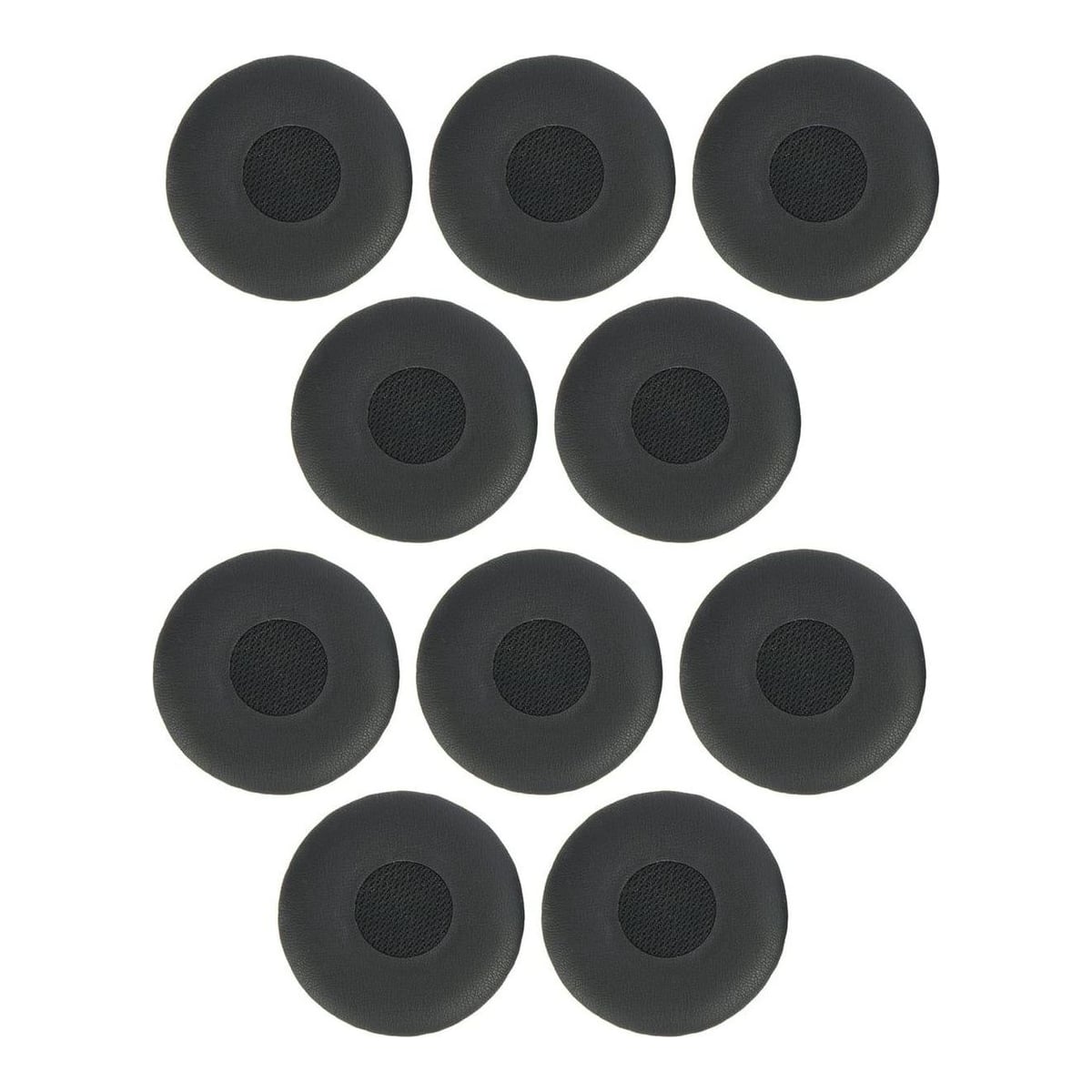 Jabra Leather Ear Cushion, Evolve 20SE/30/30II/40/65/65SE, Ear pad, Leather, Black