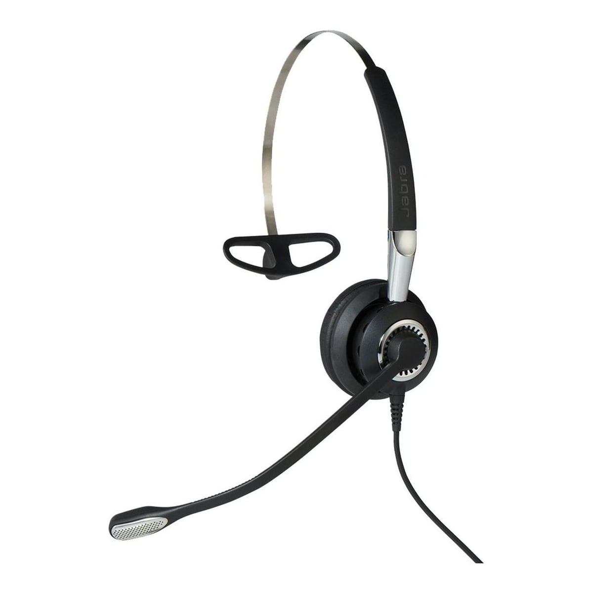 Jabra BIZ 2400 II Mono 3-1, Wired, Office/Call center, 54 g, Headset, Black, Silver