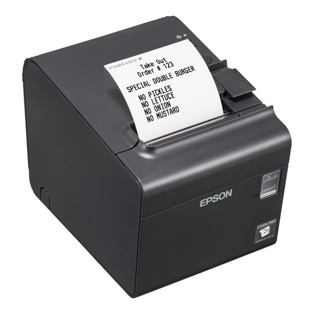 Epson C31C412682, Direct thermal, 203 x 203 DPI, 90 mm/sec, Wired, Grey