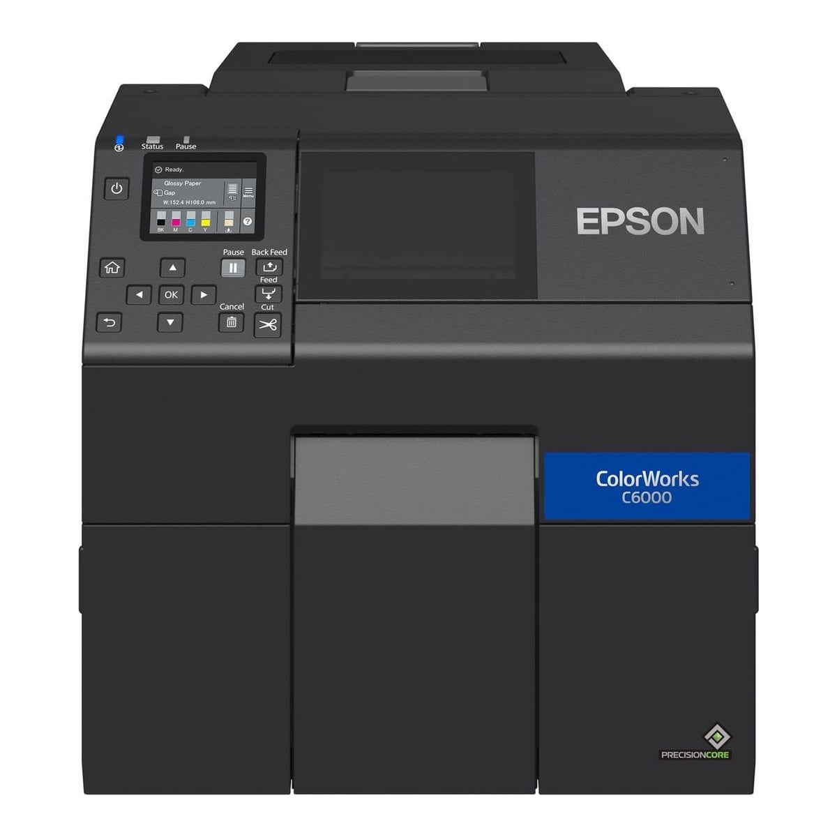 Epson ColorWorks CW-C6000Ae, Inkjet, 1200 x 1200 DPI, 119 mm/sec, Colour, Wired, Black