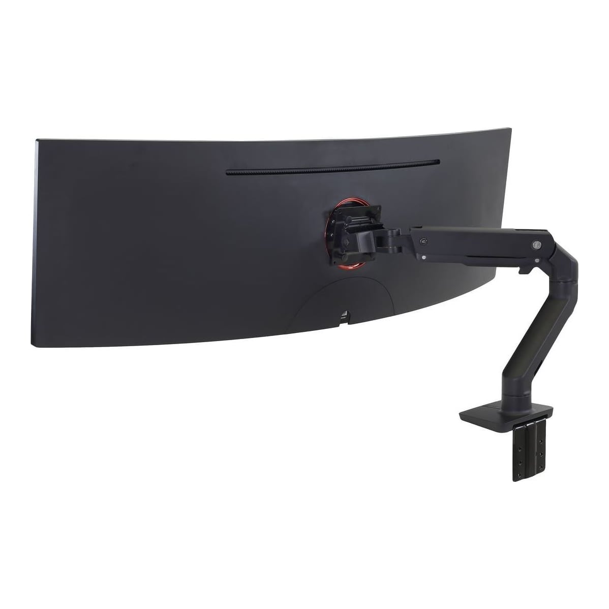 Ergotron HX Series 45-647-224, Clamp, 19.1 kg, 124.5 cm (49"), 100 x 100 mm, Height adjustment, Black