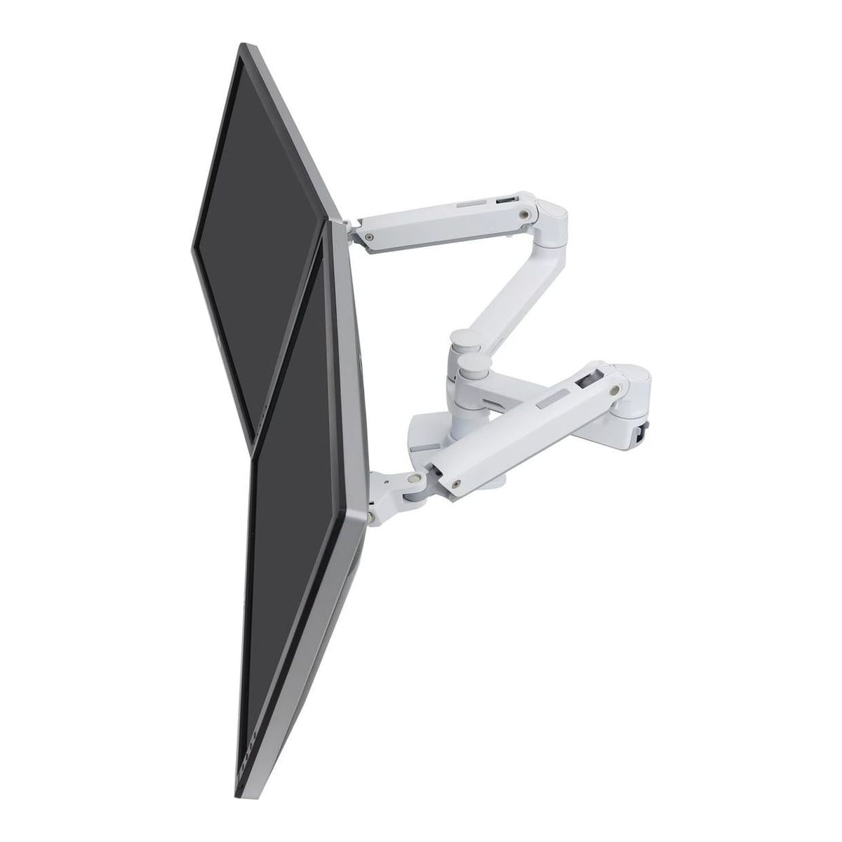 Ergotron LX Series 45-491-216, 18.1 kg, 68.6 cm (27"), 75 x 75 mm, 100 x 100 mm, Height adjustment, White