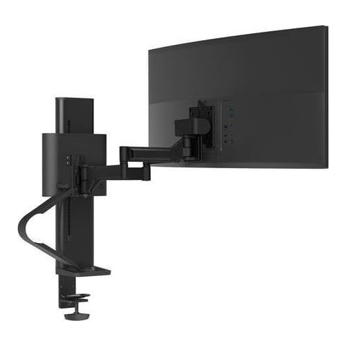 Ergotron TRACE 45-630-224, Clamp, 9.8 kg, 96.5 cm (38"), 100 x 100 mm, Height adjustment, Black