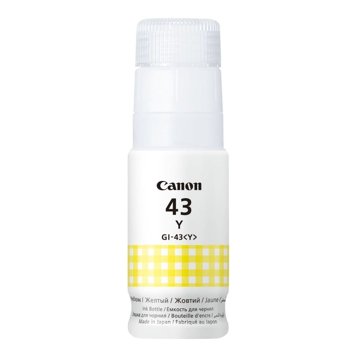 Canon GI-43Y, Original, Yellow, Canon, PIXMA G640 PIXMA G540, 60 ml, Inkjet