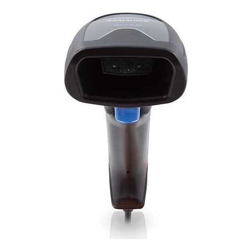 Datalogic QuickScan 2500, Handheld bar code reader, 1D/2D, Laser, Wired, Keyboard wedge, RS-232, USB, Black