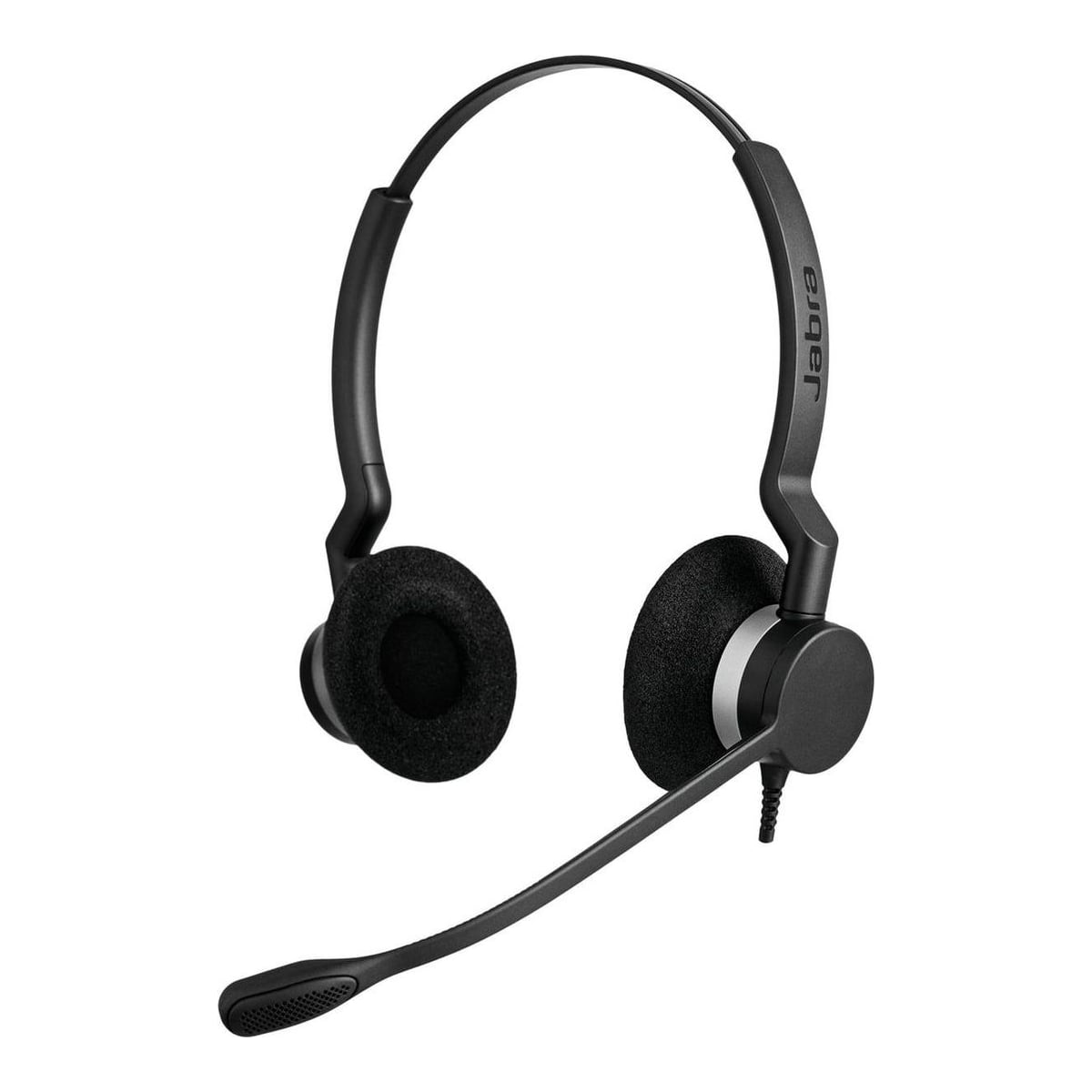 Jabra Biz 2300 QD, Wideband, Duo, Wired, Office/Call center, 150 - 6800 Hz, 65 g, Headset, Black