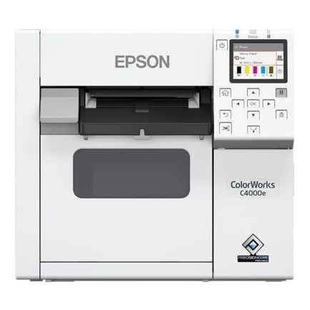 Epson CW-C4000e (mk), Inkjet, 1200 x 1200 DPI, 102 mm/sec, Colour, Wired, White