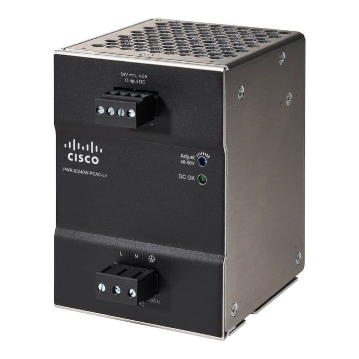 Cisco 240W AC P/S LITE, Power supply, Black, 1058750 h, 240 W, 90 - 264 V, 50 / 60 Hz