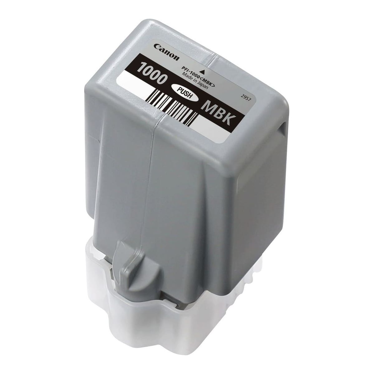 Canon PFI-1000MBK Matte Black Ink Cartridge, Matte black, Pigment-based ink, 80 ml, 5490 pages