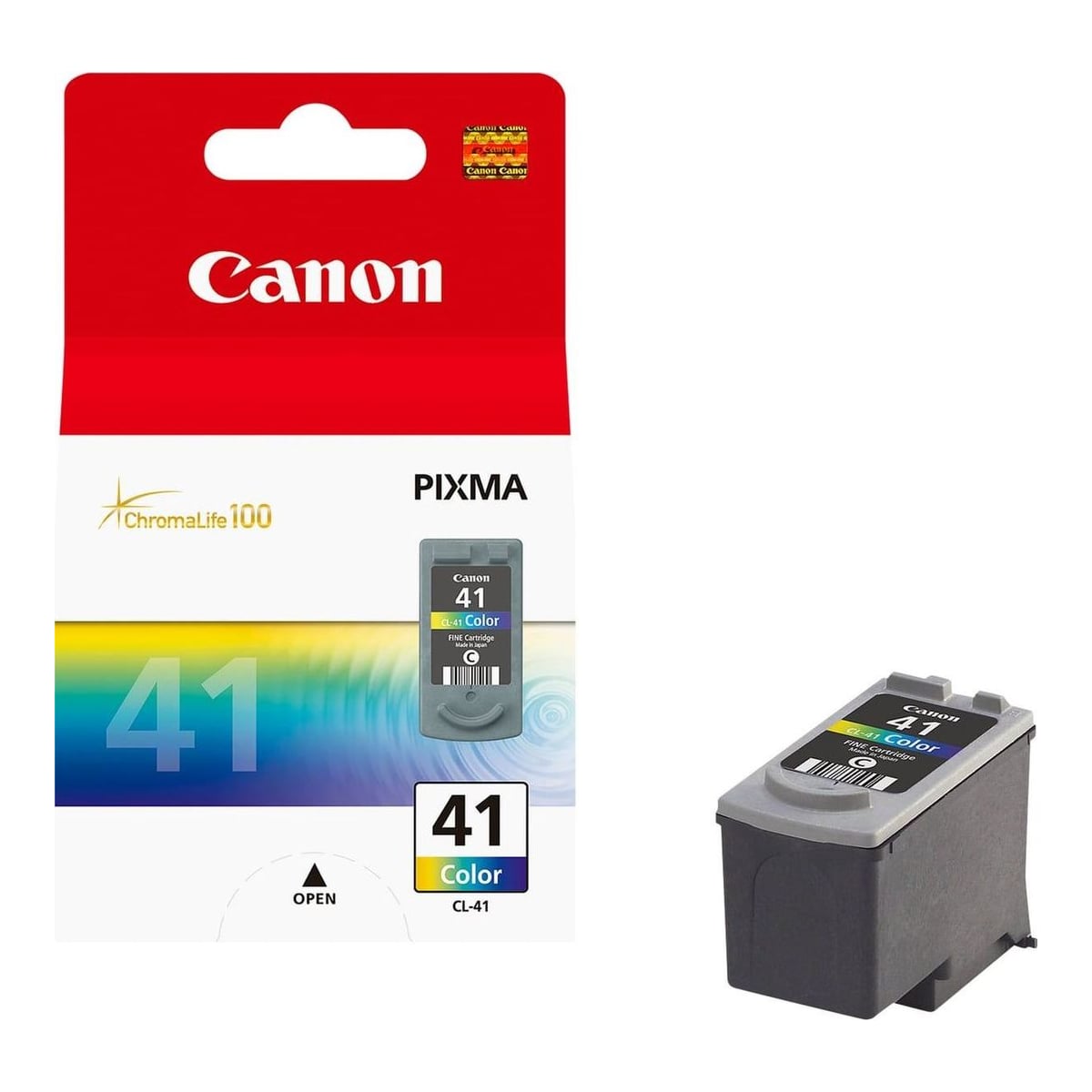 Canon CL-41 C/M/Y Colour Ink Cartridge, Cyan, Magenta, Yellow, Pigment-based ink, 1 pc(s)