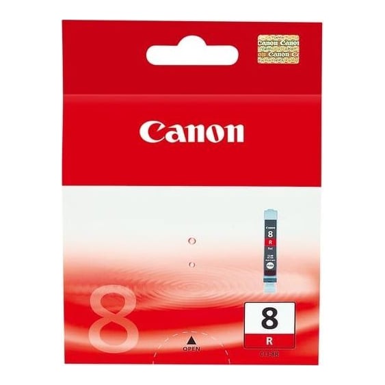 Canon CLI-8R Red Ink Cartridge, Red, Pigment-based ink, 1 pc(s), 2770 pages