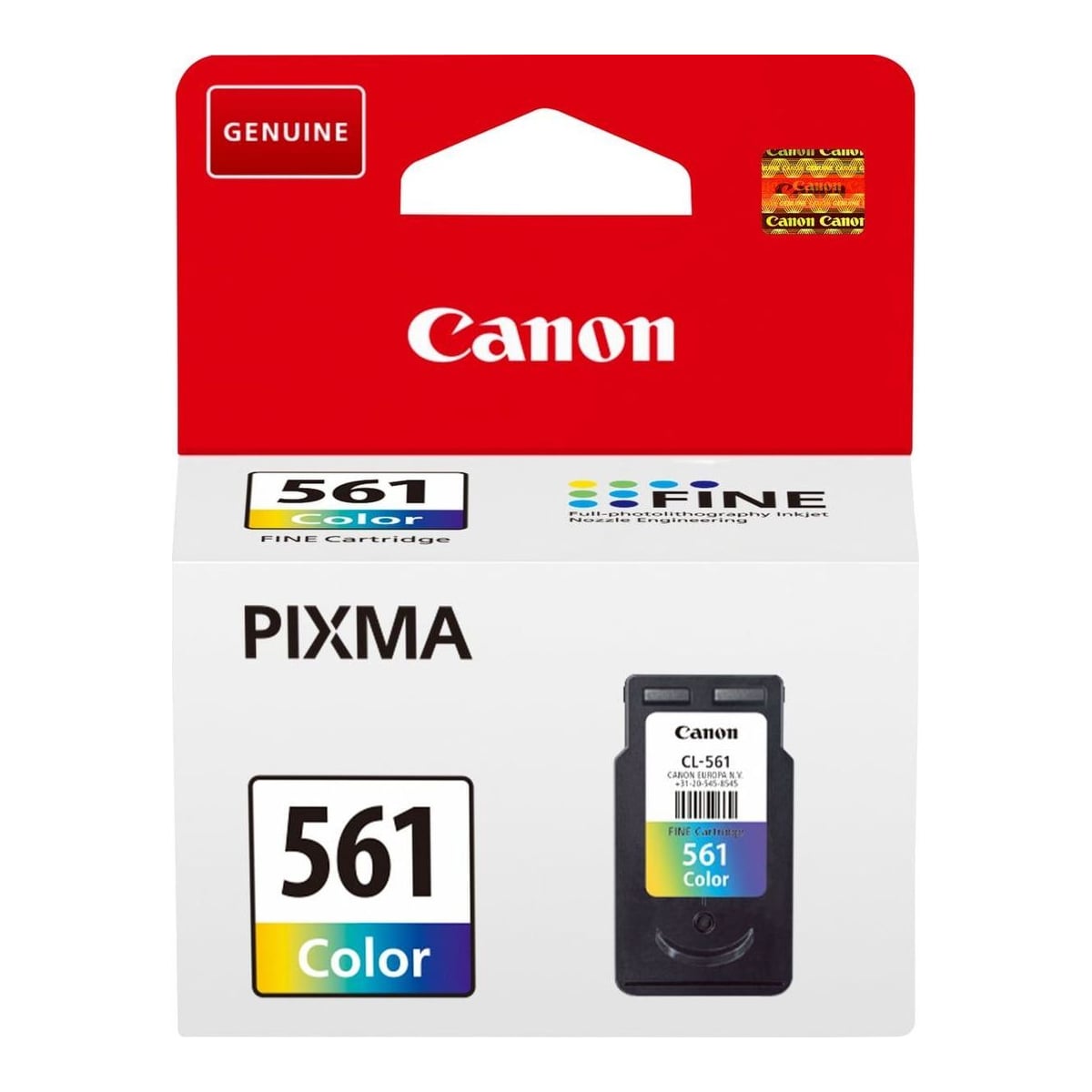 Canon CL-561 Colour Ink Cartridge, Cyan, Magenta, Yellow, 8.3 ml, 1 pc(s), 180 pages