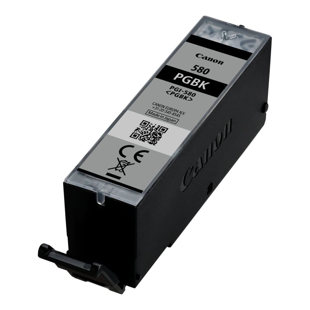 Canon PGI-580BK Pigment Black Ink Cartridge, Black, Pigment-based ink, 11.2 ml, 200 pages