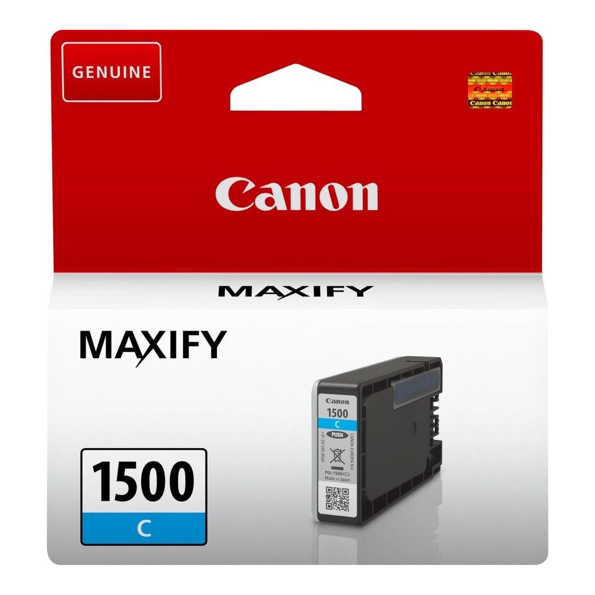 Canon PGI-1500C Cyan Ink Cartridge, Cyan, 4.5 ml