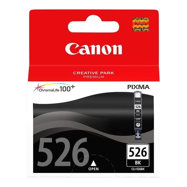 Canon CLI-526BK Black Ink Cartridge, Black, Pigment-based ink, 1 pc(s)