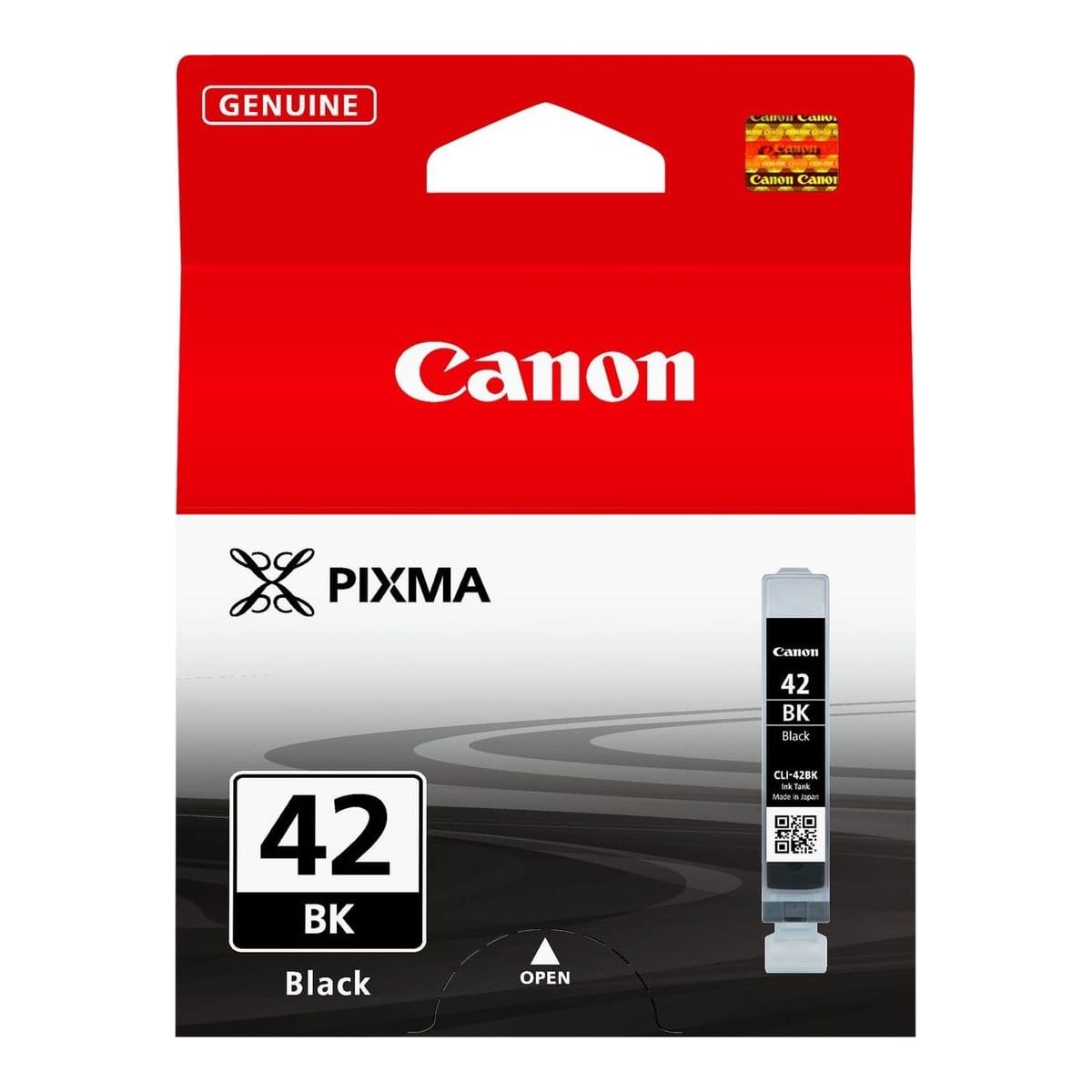 Canon CLI-42BK Black Ink Cartridge, Standard Yield, Photo black, Dye-based ink, 1 pc(s), 900 pages