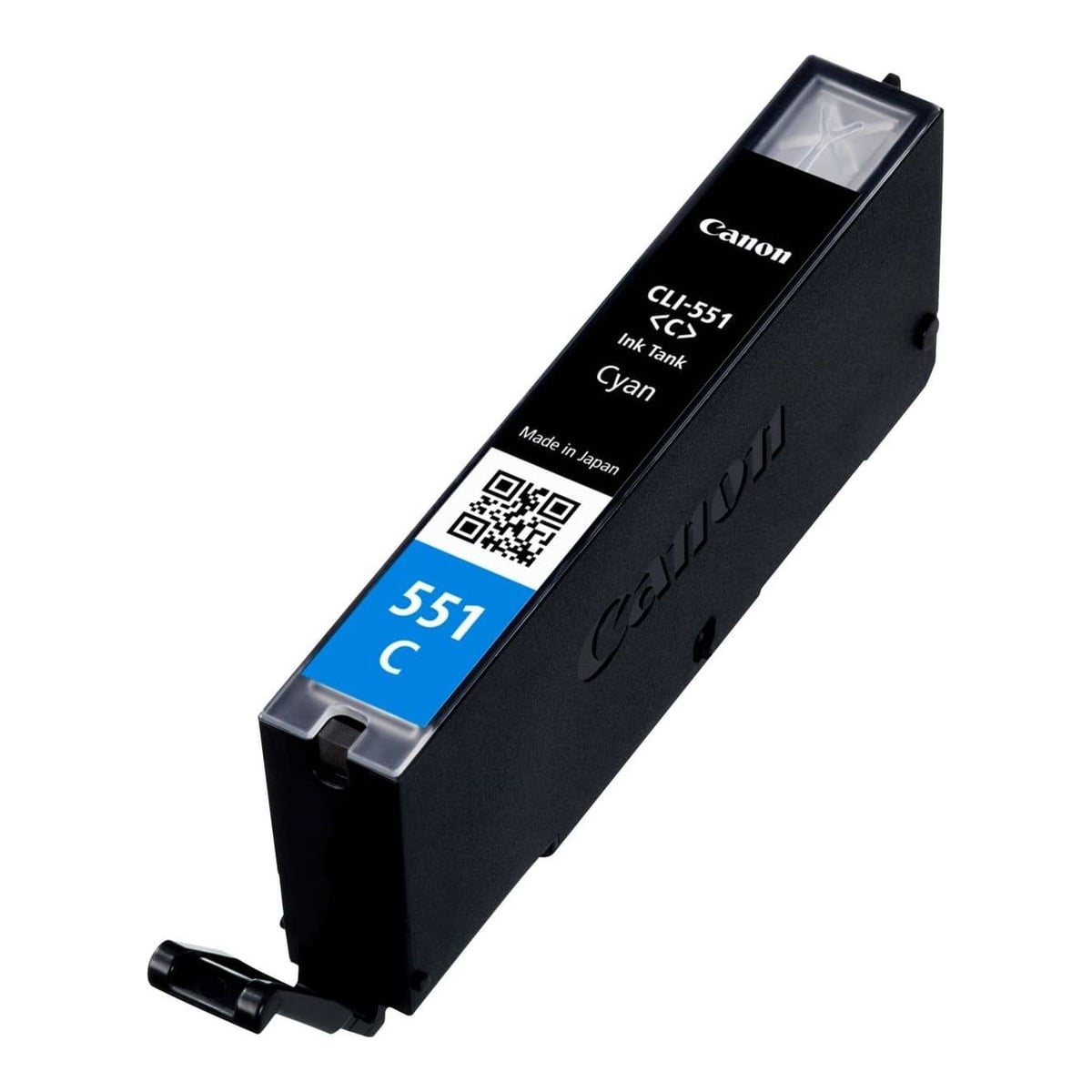 Canon CLI-551C Cyan Ink Cartridge, Standard Yield, Photo cyan, Dye-based ink, 1 pc(s), 304 pages