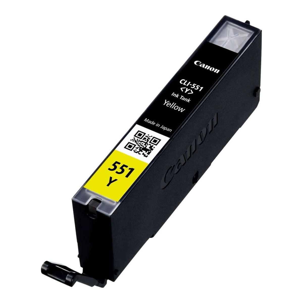 Canon CLI-551Y Yellow Ink Cartridge, Standard Yield, Yellow, Pigment-based ink, 1 pc(s), 347 pages