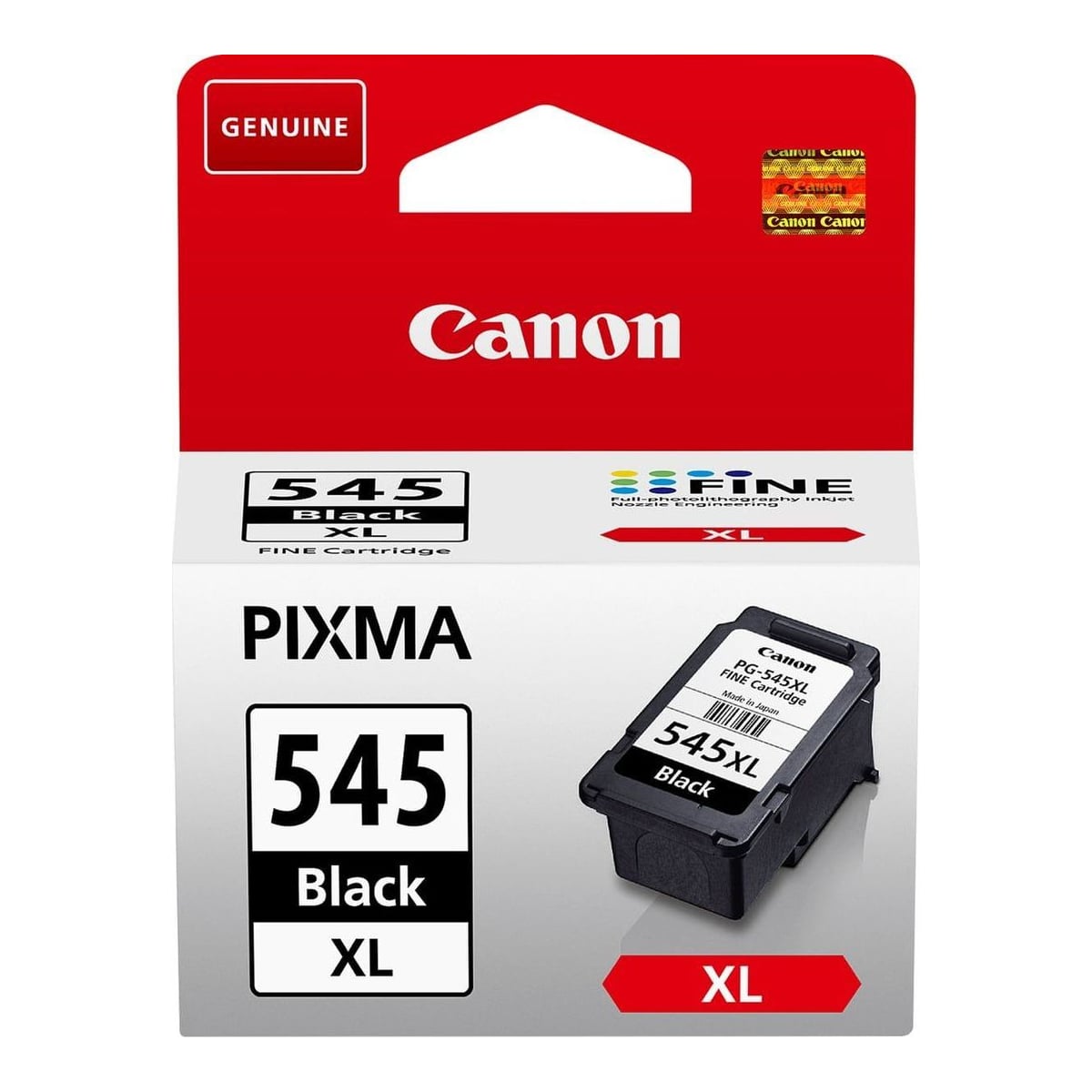 Canon PG-545XL High Yield Black Ink Cartridge, High (XL) Yield, Black, Pigment-based ink, 1 pc(s), 400 pages, Single pack