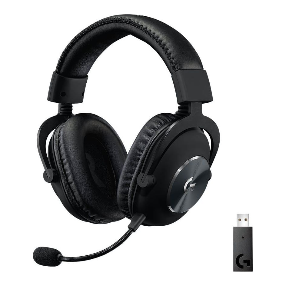 Logitech G PRO X Wireless Headset, Wireless, 20 - 20000 Hz, Gaming, 370 g, Headset, Black