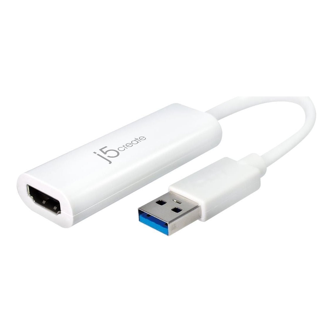 j5create JUA254 USB 3.0 HDMI Multi-Monitor Adapter, 3.2 Gen 1 (3.1 Gen 1), USB Type-A, HDMI output, 2048 x 1152 pixels