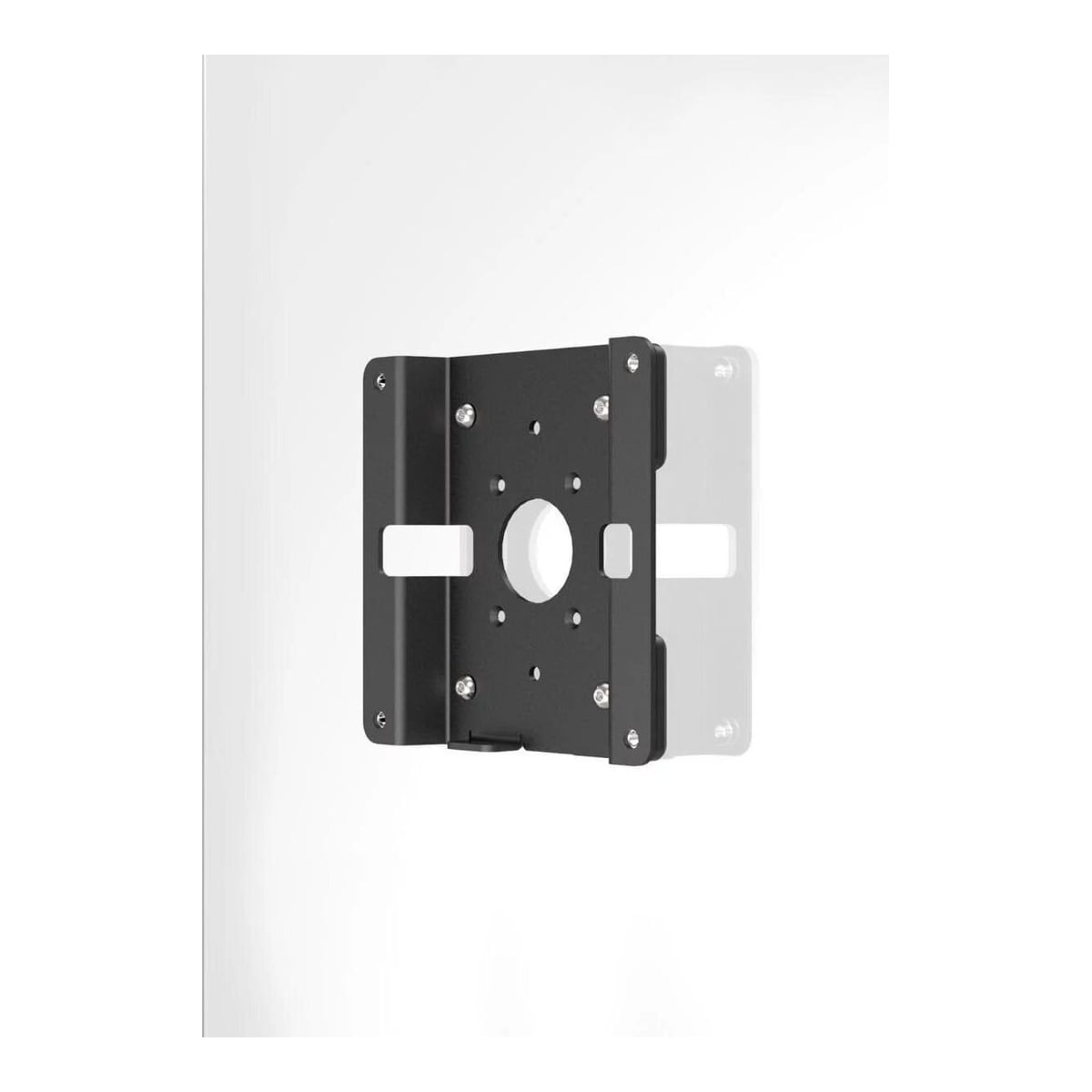 Compulocks VESA Glass Mount Bracket with Security Slot Black, Black, 100 x 100 mm, 114.3 mm, 22.6 mm, 114.3 mm, 1 pc(s)