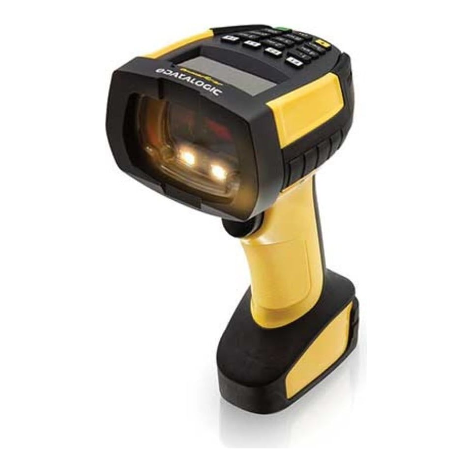 Datalogic PM9600-DKHP433RB, Handheld bar code reader, 1D/2D, Laser, China Post, Code 128, EAN 128, EAN 2, EAN 5, EAN-13, GS1 DataBar, UPC-A, UPC-E, Aztec Code, Data Matrix, MaxiCode, Micro QR Code, MicroPDF417, QR Code, 1280 x 800 pixels