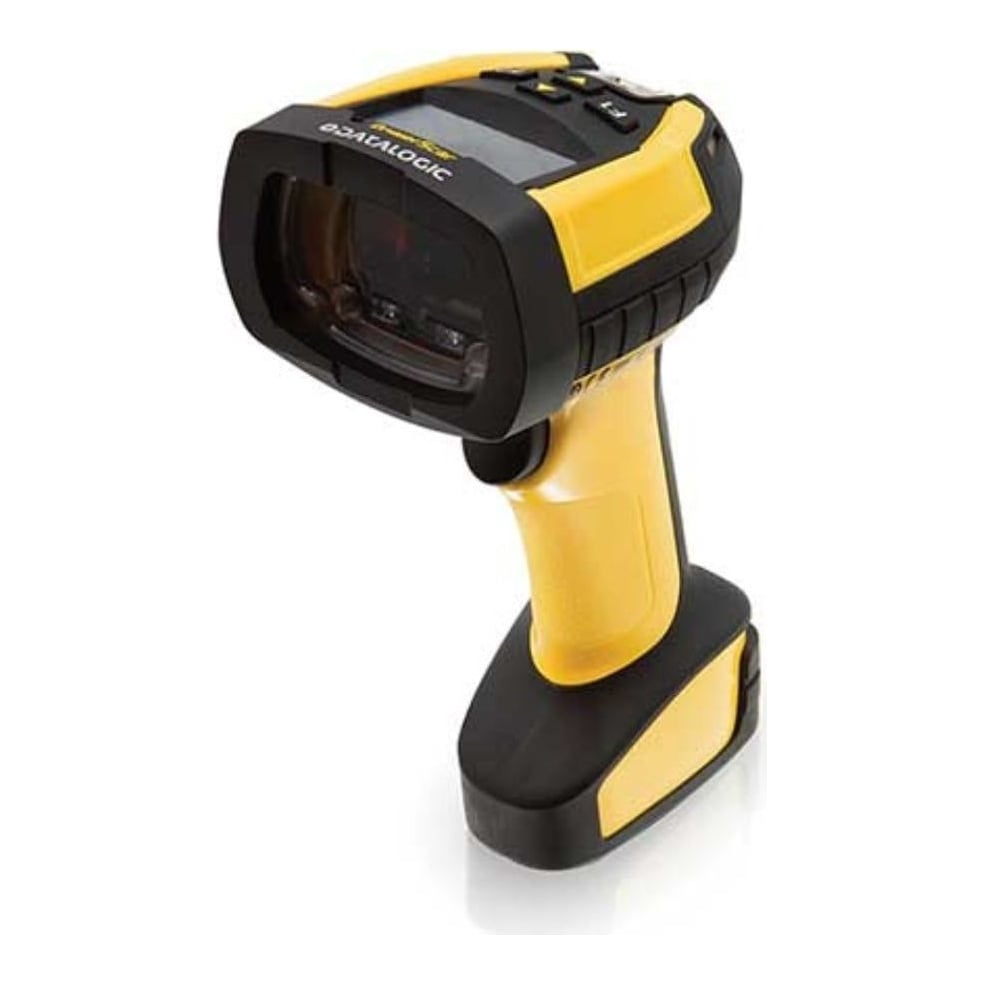 Datalogic PM9600-DHP433RB, Handheld bar code reader, 1D/2D, Laser, China Post, Code 128, EAN 128, EAN 2, EAN 5, EAN-13, EAN-8, GS1 DataBar, UPC-A, UPC-E, Aztec Code, Data Matrix, MaxiCode, Micro QR Code, MicroPDF417, PDF417, QR Code, 1280 x 800 pixels
