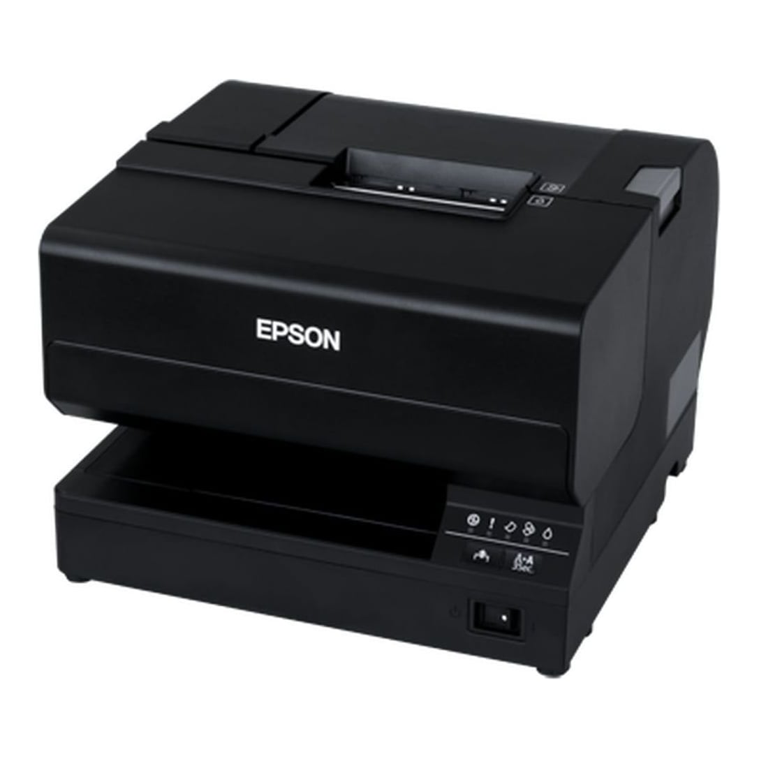 Epson TM-J7700(321) W/O MICR,WHITE, INC PSU, EU, Inkjet, POS printer, 98 mm/sec, 98 mm/sec, 98 mm/sec, 85 mm/sec