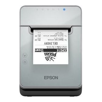 Epson TM-L100 (111), Direct thermal, 203 x 203 DPI, Wired, Black, Grey