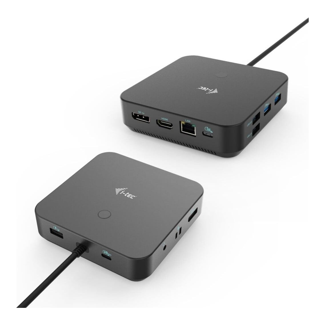 i-tec USB-C HDMI Dual DP Docking Station with Power Delivery 100 W, Wired, USB 3.2 Gen 1 (3.1 Gen 1) Type-C, 10,100,1000 Mbit/s, Black, 10 Gbit/s, 144 Hz