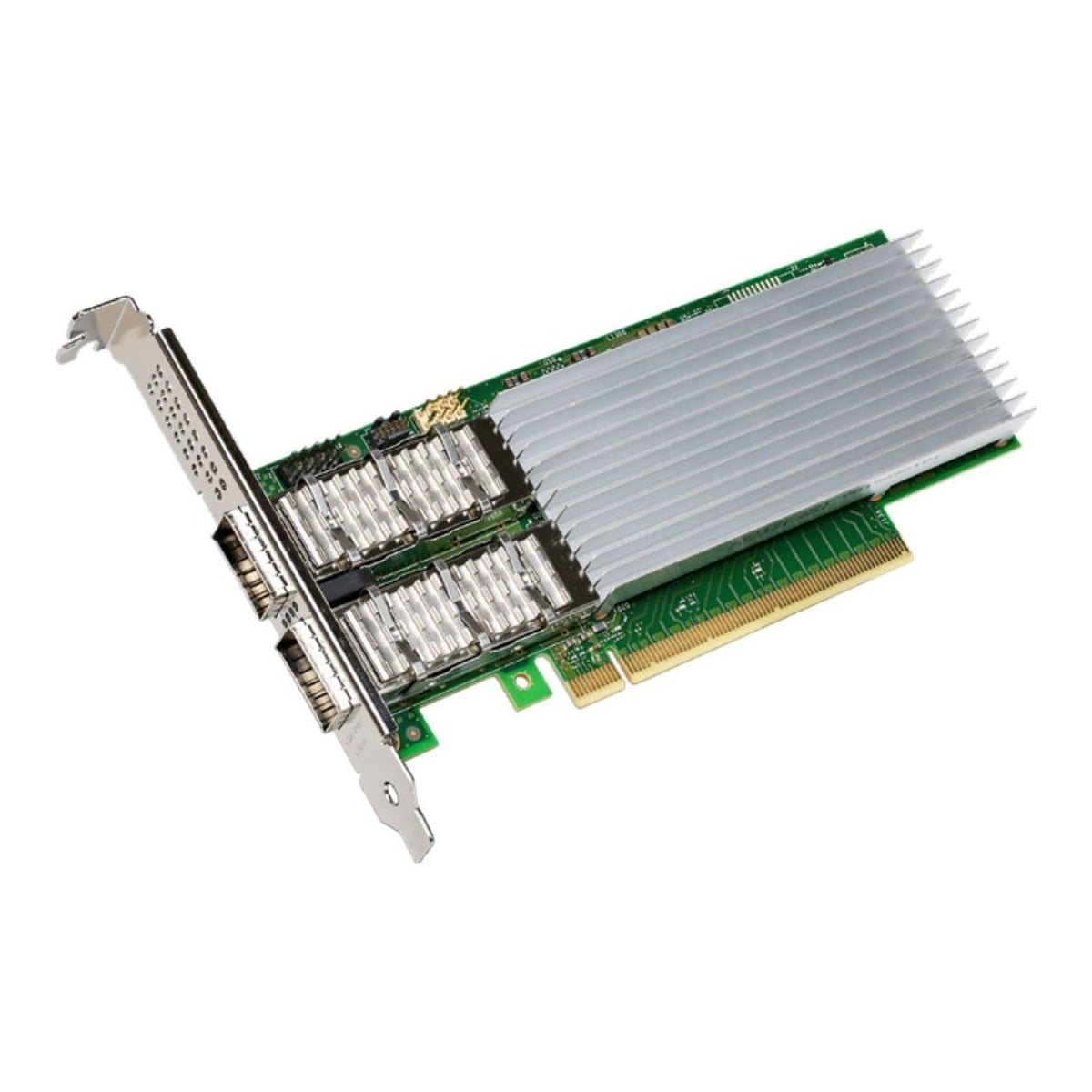 Intel Ethernet Network Adapter E810-CQDA2, Internal, Wired, PCI Express, Fiber, 100000 Mbit/s