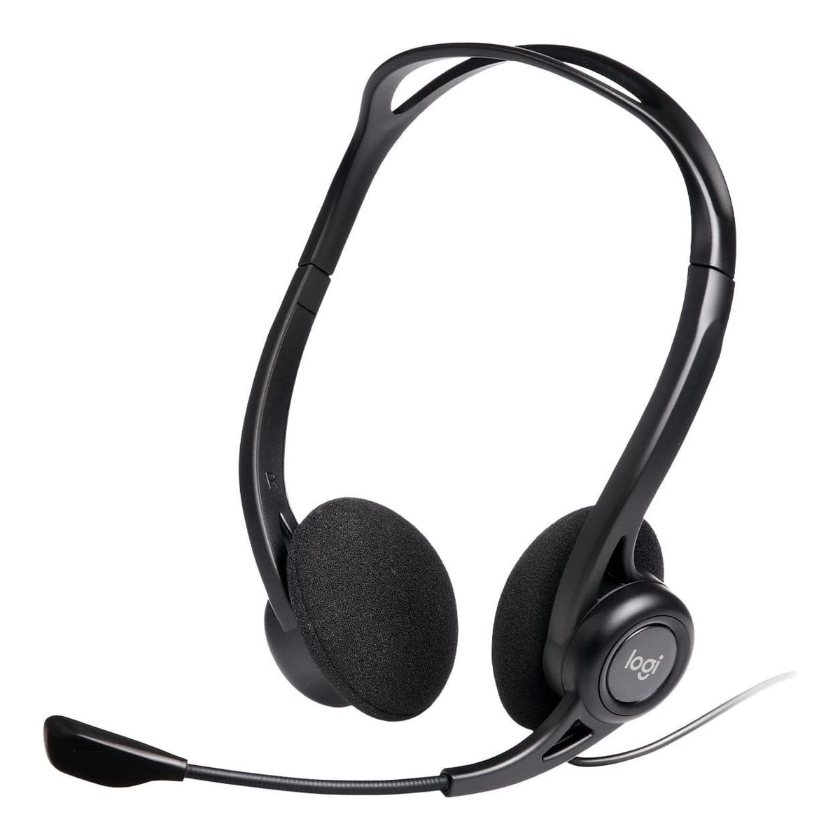 Logitech 960 USB Computer Headset, Wired, 100 - 1000 Hz, Calls/Music, 120 g, Headset, Black