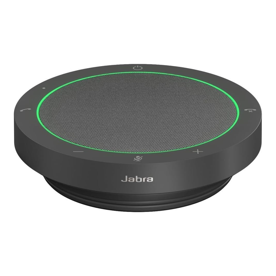 Jabra Speak2 40 UC, Dark Grey, Universal, Black, 0.8 m, Buttons, Voice Level Normalization, IP64