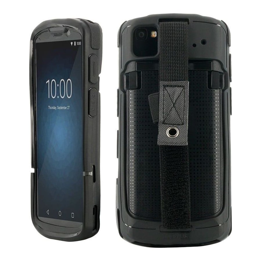 Mobilis PROTECH, Cover, Black, Zebra, TC53 - TC58, Drop proof, Dust resistant, Scratch resistant, France