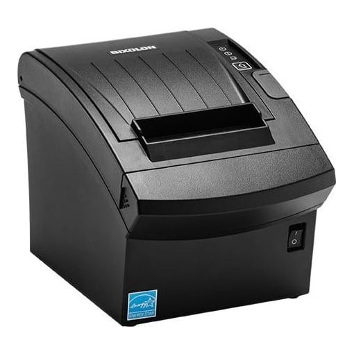 Bixolon SRP-350plusV, Direct thermal, POS printer, 180 x 180 DPI, 400 mm/sec, Text, Top & front