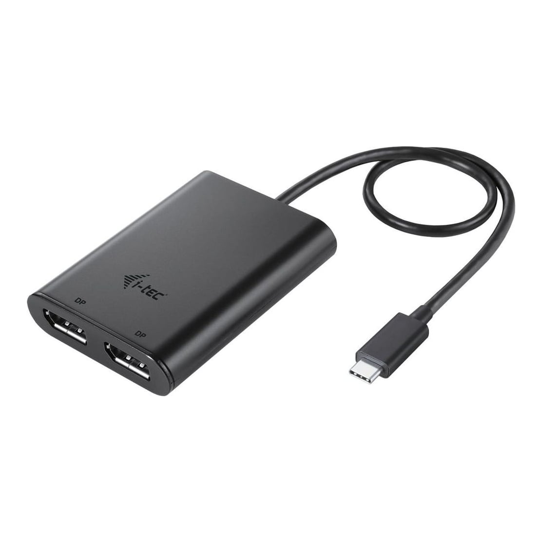 i-tec USB-C Dual 4K/60Hz (single 8K/30Hz) DP Video Adapter, 2.0, USB Type-C, DisplayPort output, 7680 x 4320 pixels
