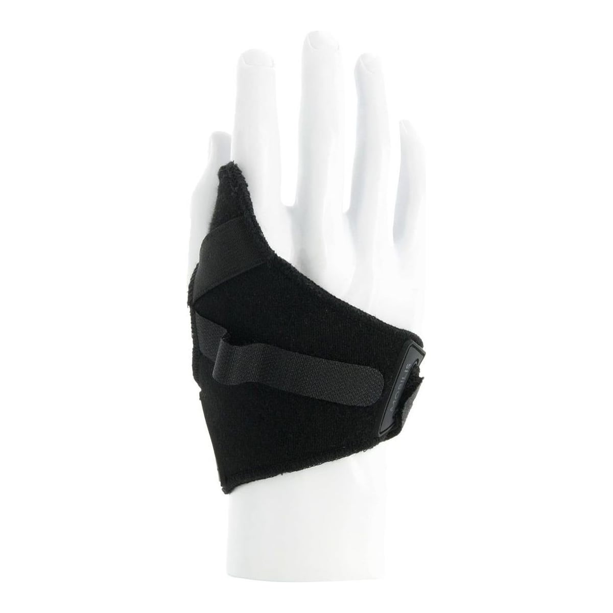 Mobilis 001087, Hand strap, Black, Cotton, Velcro, Universal, Zebra WS50, Zebra RS5100, Zebra RS6100, 200 mm
