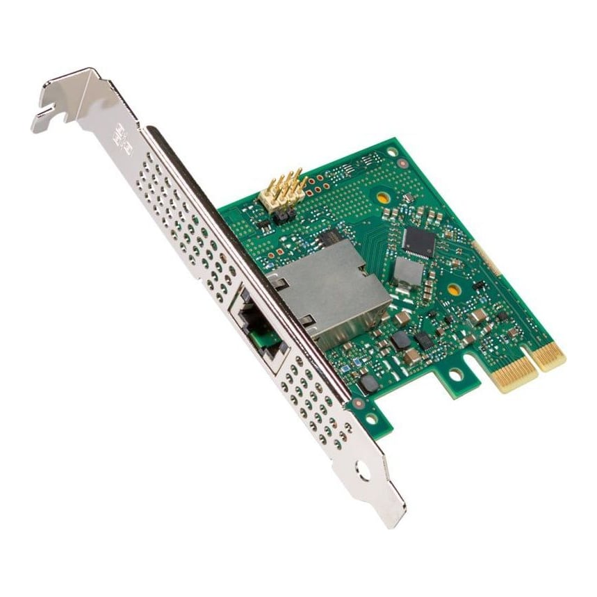 Intel I226-T1, Internal, Wired, PCI Express, Ethernet, 25000 Mbit/s, Green, Silver