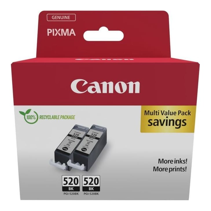 Canon 2932B019, Black, 2 pc(s), Twin pack