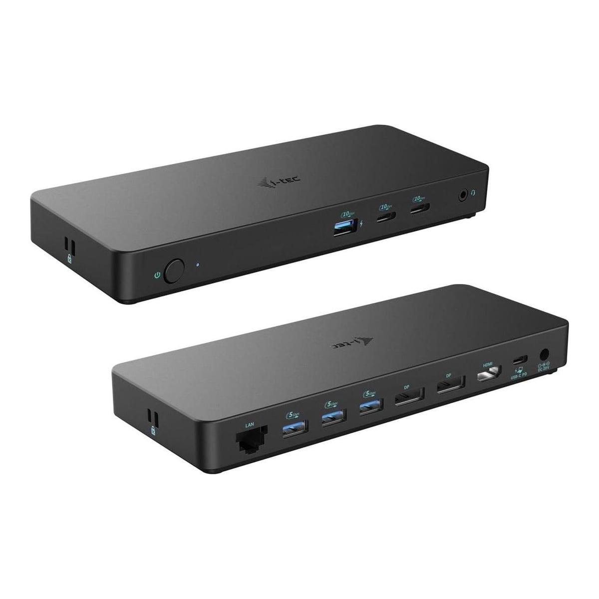 i-tec USB-C Triple Display Docking Station Gen 2 Pro + Power Delivery 100W, Wired, USB 3.2 Gen 1 (3.1 Gen 1) Type-C, 100 W, 3.5 mm, 10,100,1000 Mbit/s, Black