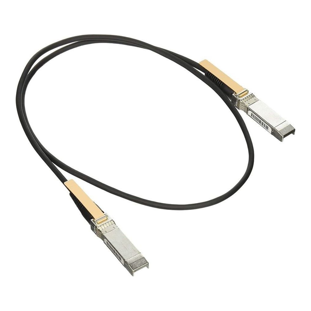 Cisco 10G Direct Attach Twinax SFP+ Cable, Passive, 30AWG Cable Assembly, 1 M, Beige, 5-Year Standard Warranty (SFP-H10GB-CU1M=), 1 m, SFP+, SFP+