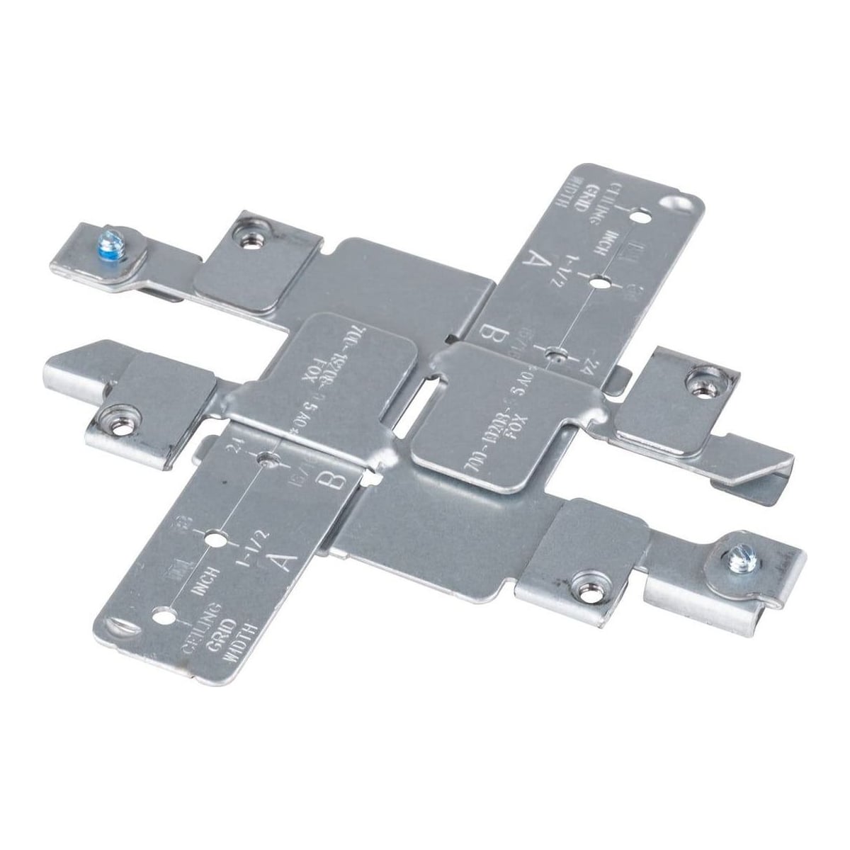 Cisco Aironet AIR-AP-T-RAIL-F= Flush Ceiling Grid Clip, 90-Day Warranty (AIR-AP-T-RAIL-F=), AP1130, AP1040, AP1140, AP1260, AP3500i, AP3500e, Silver, 1 pc(s), 152.4 mm, 184.2 mm, 49.3 mm