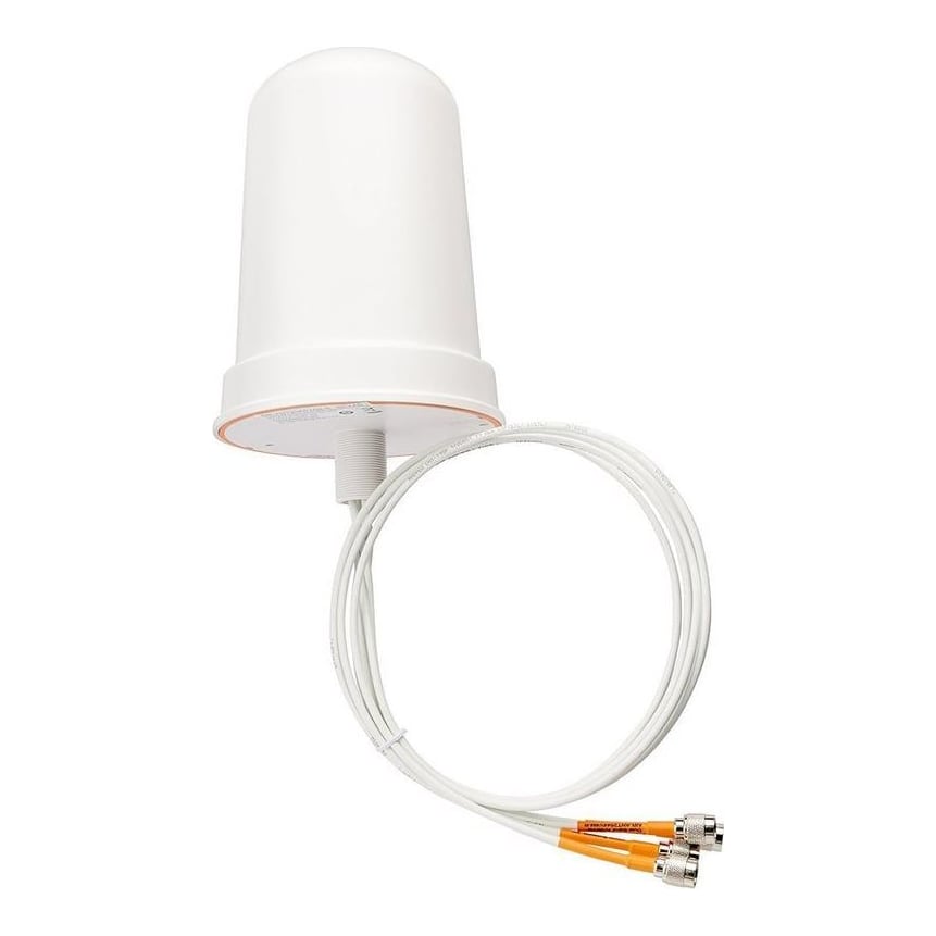 Cisco Aironet Dual-Band Omnidirectional Wi-Fi Antenna, 4 dBi (2.4 GHz)/4 dBi (5 GHz), 4 Ports, Wall/Mast Mount, 1-Year Limited Hardware Warranty (AIR-ANT2544V4M-RS=), 4 dBi, 2.4/5 GHz, IEEE 802.11n, 4 dBi, 4 dBi, 50 Ω